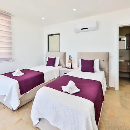 Hotel 3 Bedrooms With Sea View Private Pool And Jacuzzi At 3 Km Away From The Kaş