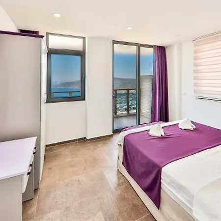 Hotel 3 Bedrooms With Sea View Private Pool And Jacuzzi At 3 Km Away From The Kas
